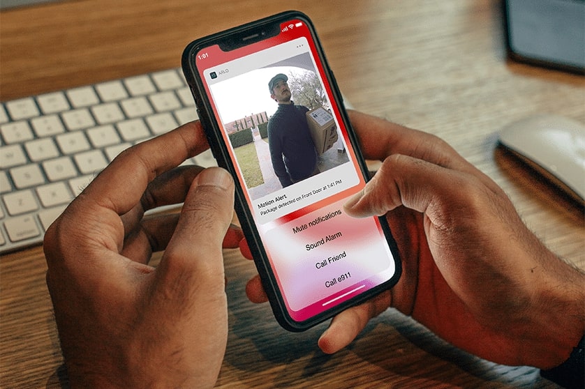 Arlo Video Doorbell 180° WideAngle Doorbell Camera Verisure IE